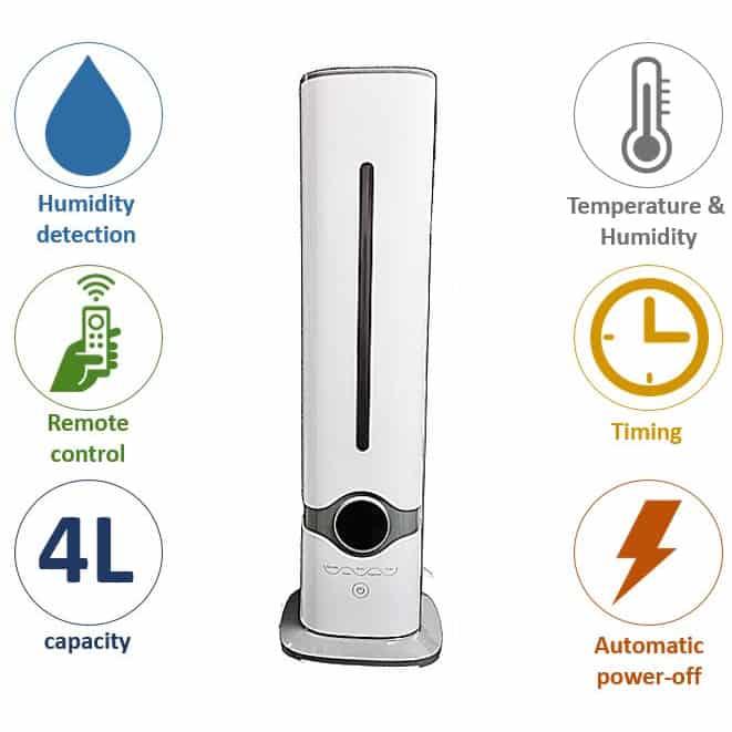 מכשיר להעשרת לחות Asystem Ku1009