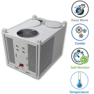 מזגן נייד תעשייתי BTU 180 אלף