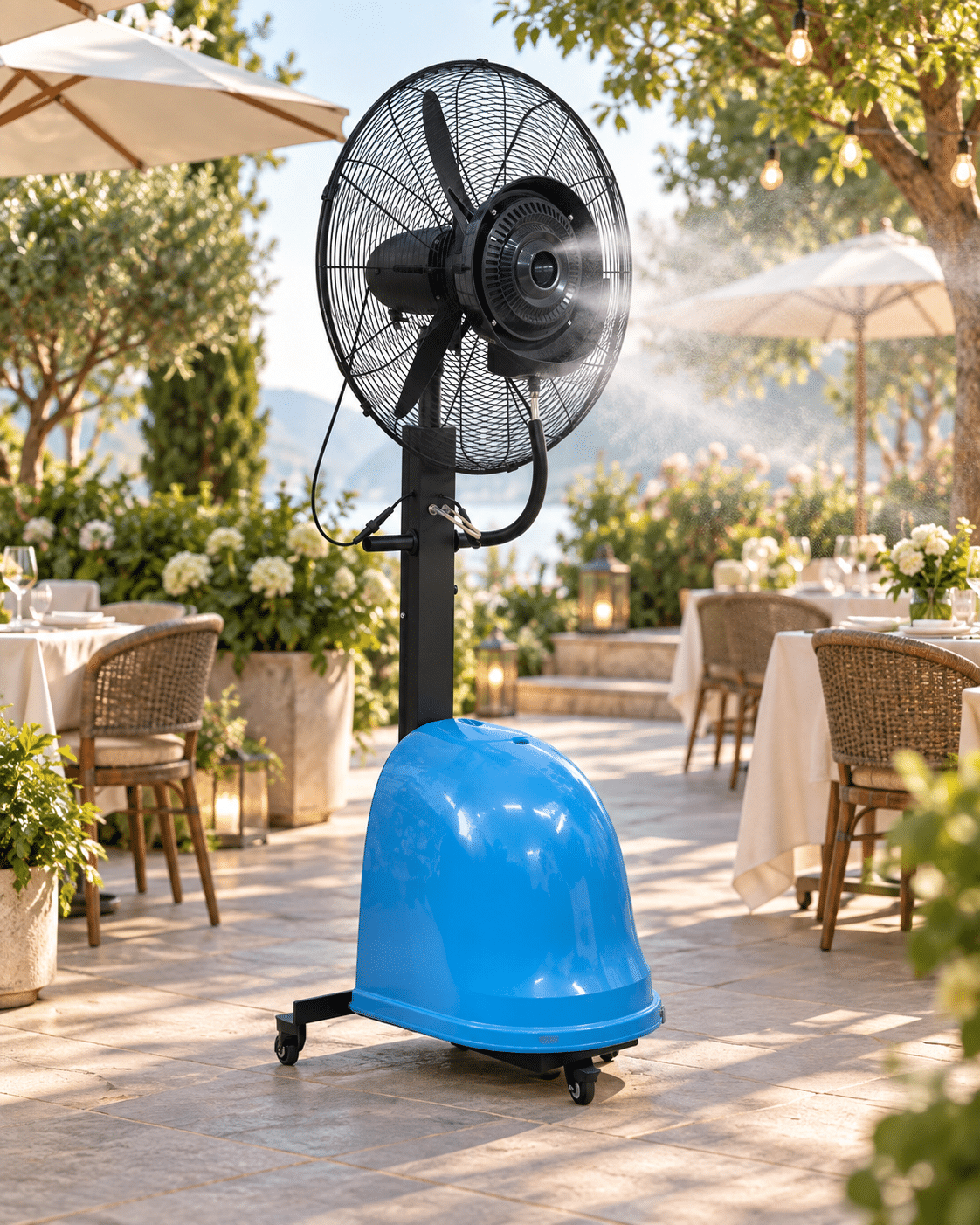 מערפל מים אוויר 26 אינץ' נייד ANIA Mist Fan MF-650