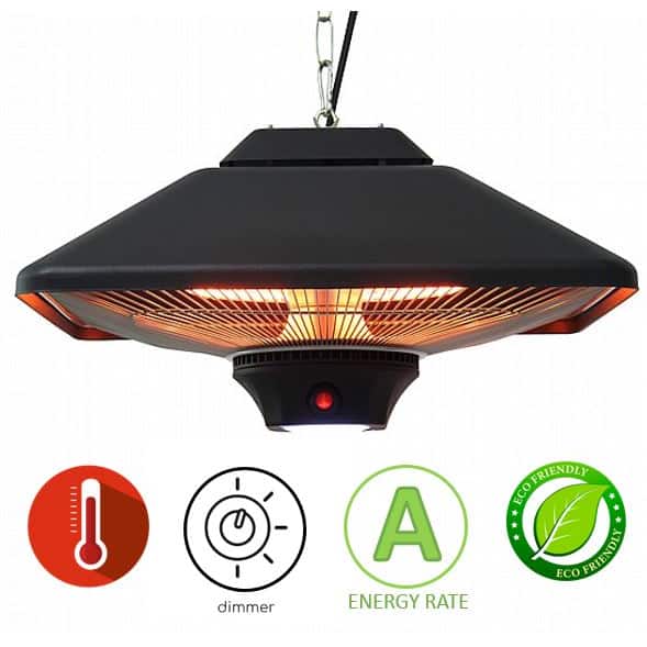 תנור חימום אינפרא אדום 2000W תליה ANIA 2088