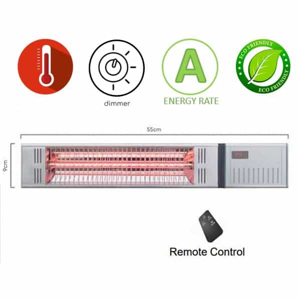 תנור חימום אינפרא אדום דגם ZHQ1592-TRMM של ANIA