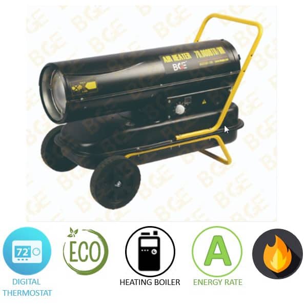 תנור אוויר חם סולר BGE