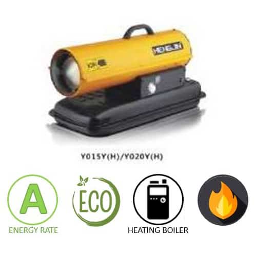 תנור אוויר חם סולר ארובה Proline Y015Y