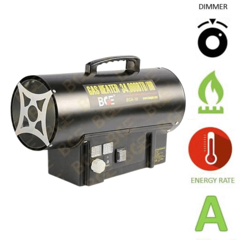 תנור גז BGE דגם BGA-10 בהספק 34,000 BTU לשעה