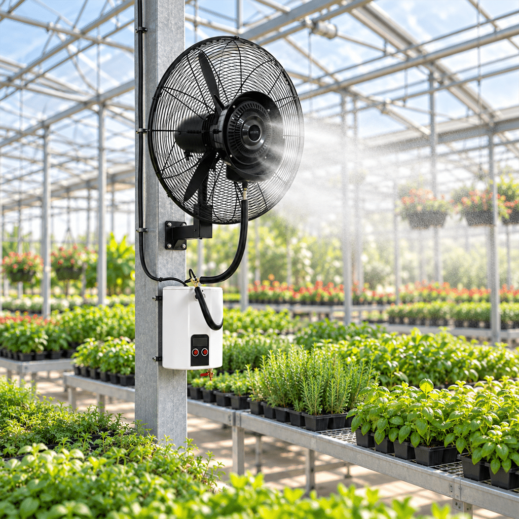 מערפל מים בתליה 26" ANIA Mist Fan Wall MF650W