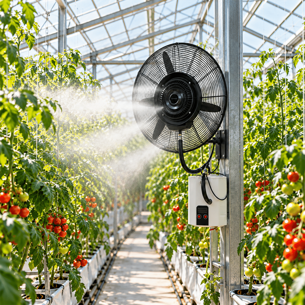 מערפל מים בתליה 26" ANIA Mist Fan Wall MF650W