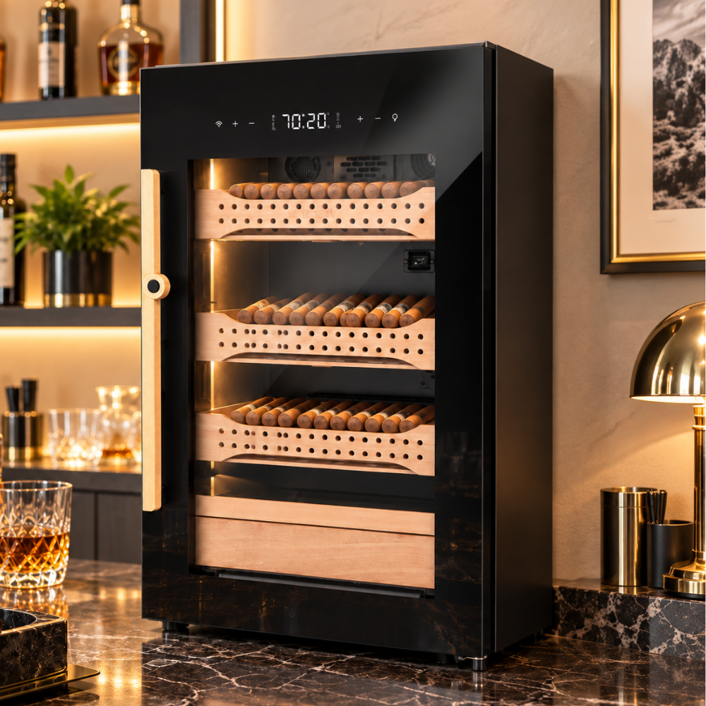 יומידור חשמלי עם בקרת לחות Cigar Humidor ANIA CH120AH/B2