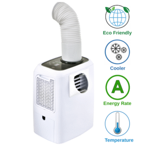 מזגן נייד מעשיר ומייבש לחות,