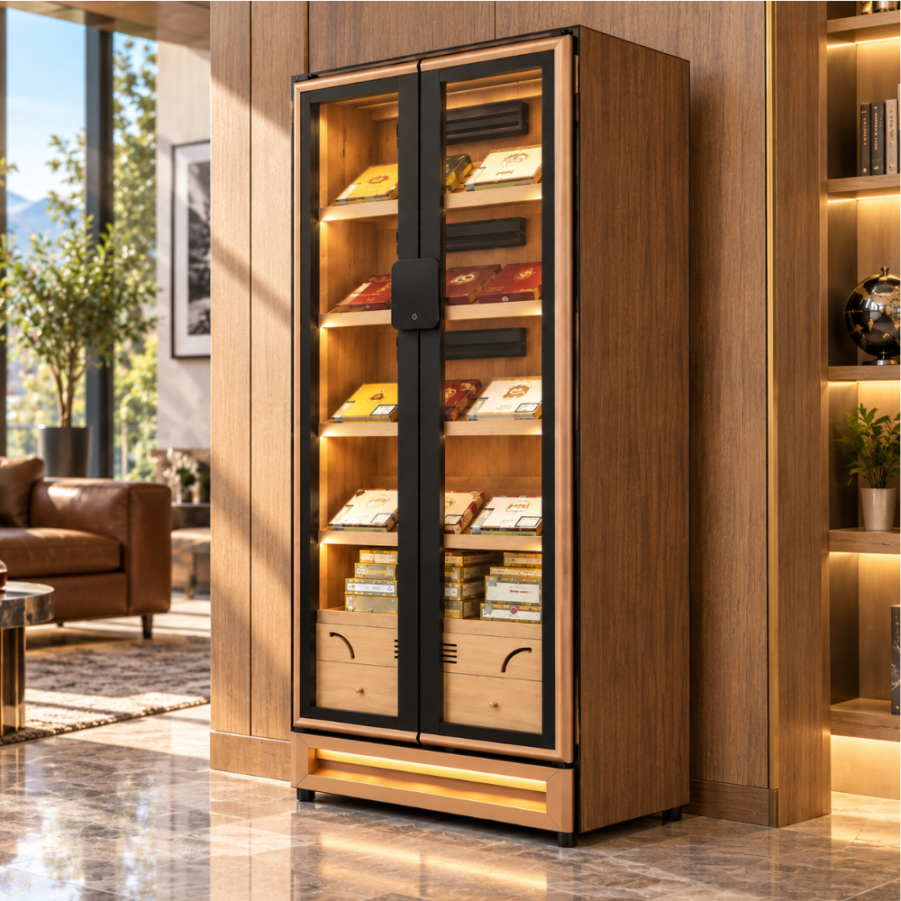 יומידור חשמלי עם בקרת לחות Cigar Humidor ANIA CH-420A
