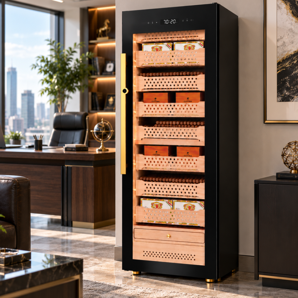 יומידור חשמלי עם בקרת לחות Cigar Humidor ANIA JC-272A2/B6