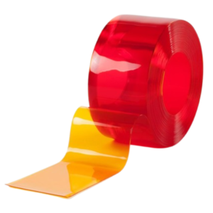 PVC אדום כתום לגלריה 1
